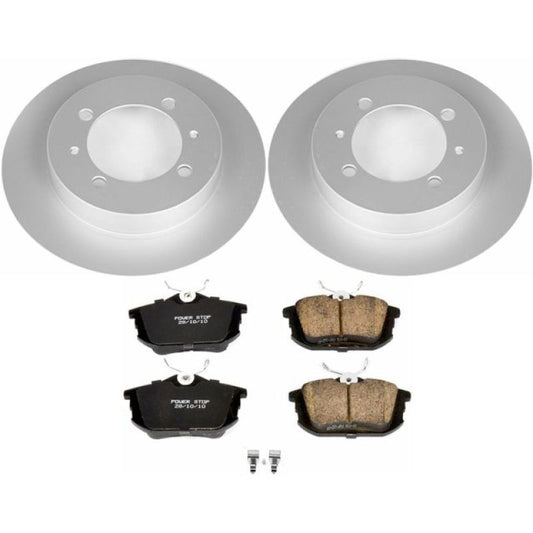 Power Stop 00-04 Volvo S40 Rear Z23 Evolution Sport Coated Brake Kit