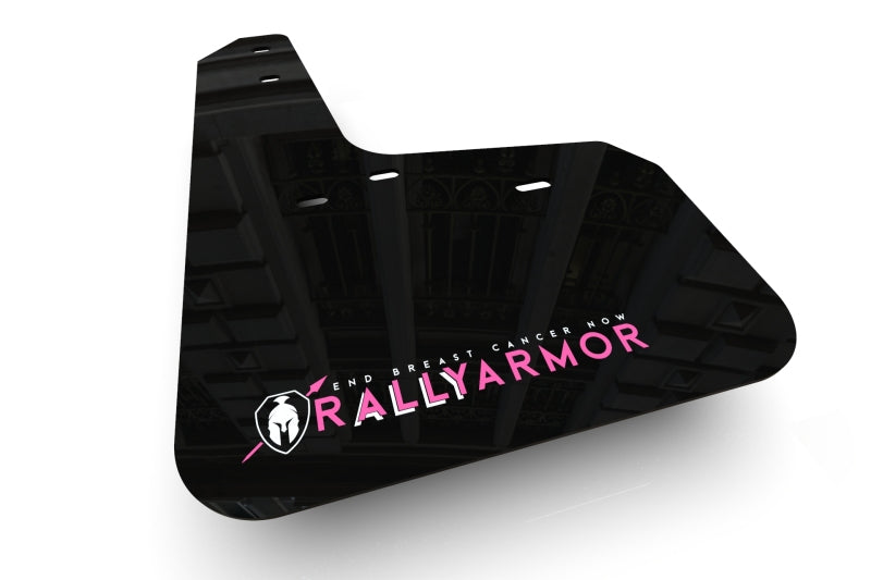 Rally Armor 17-21 Honda Civic Type R Black Mud Flap BCE Pink Logo