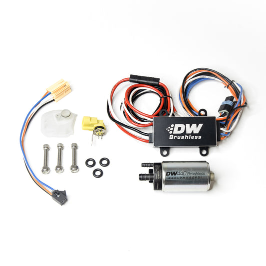 DeatschWerks 14-19 Ford Fiesta ST 440lph InTank Brushless Fuel Pump w/9-0912 Instl kit/C102 Contrllr