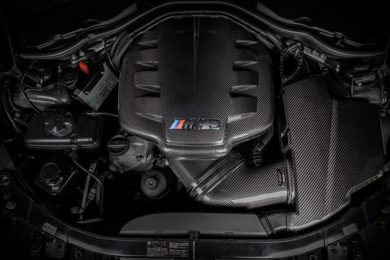 Eventuri BMW E9X M3 - Complete Black Carbon Inlet Plenum - No Emblem